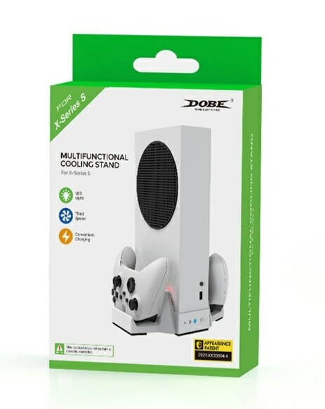 DOBE Vertical Cooling and Charging Stand for Xbox Series S
