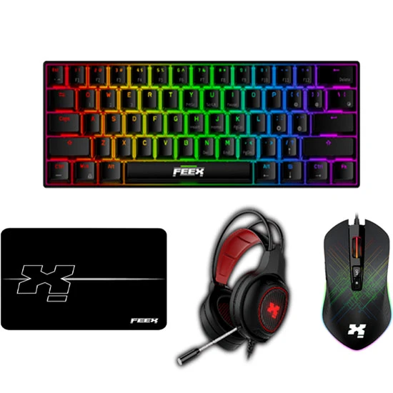 FEEX MINI GAMING COMBO 4 IN 1