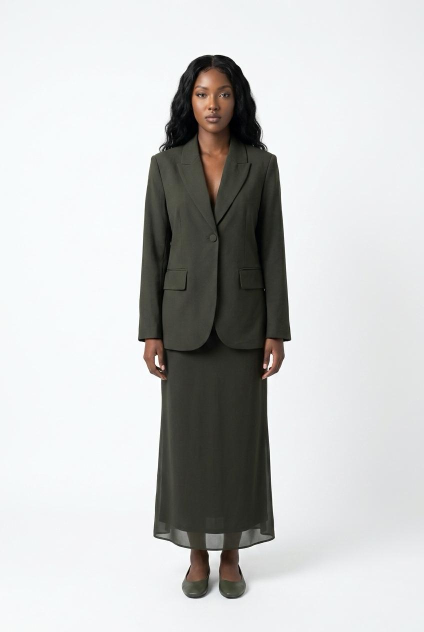Chiffon Olive Grace Coordinates