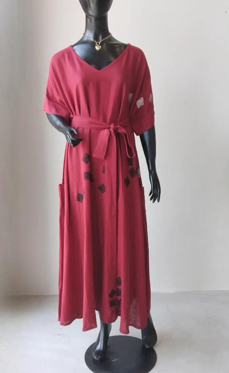 QR Kimono Dress