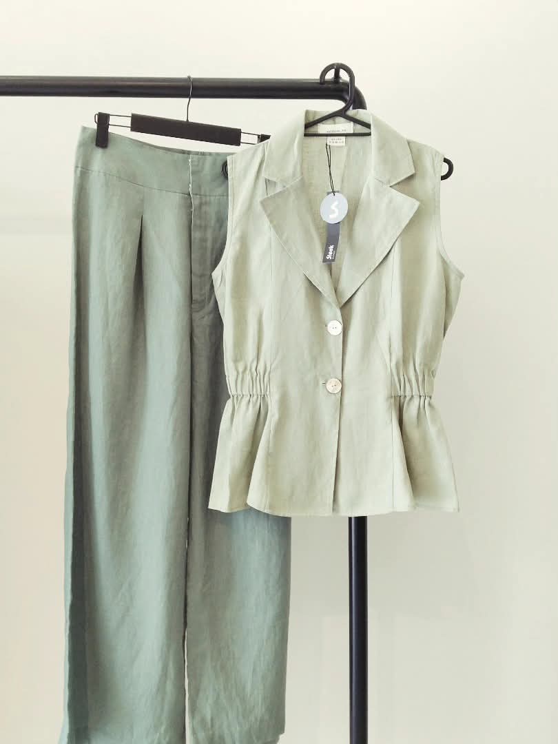Linen Vest