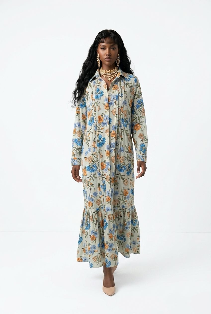 Verdant Bloom Dress