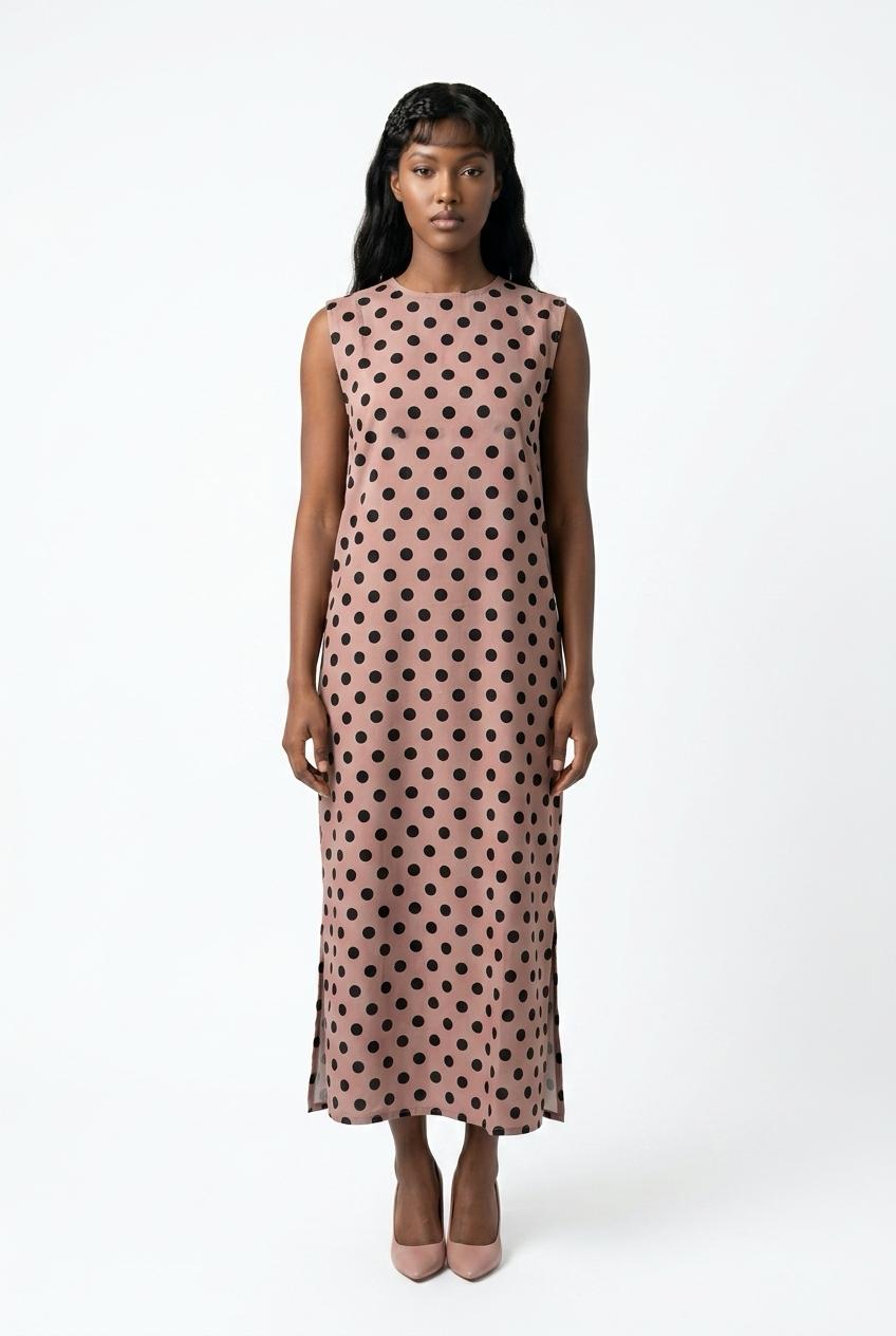 Mocha Dots Elegance