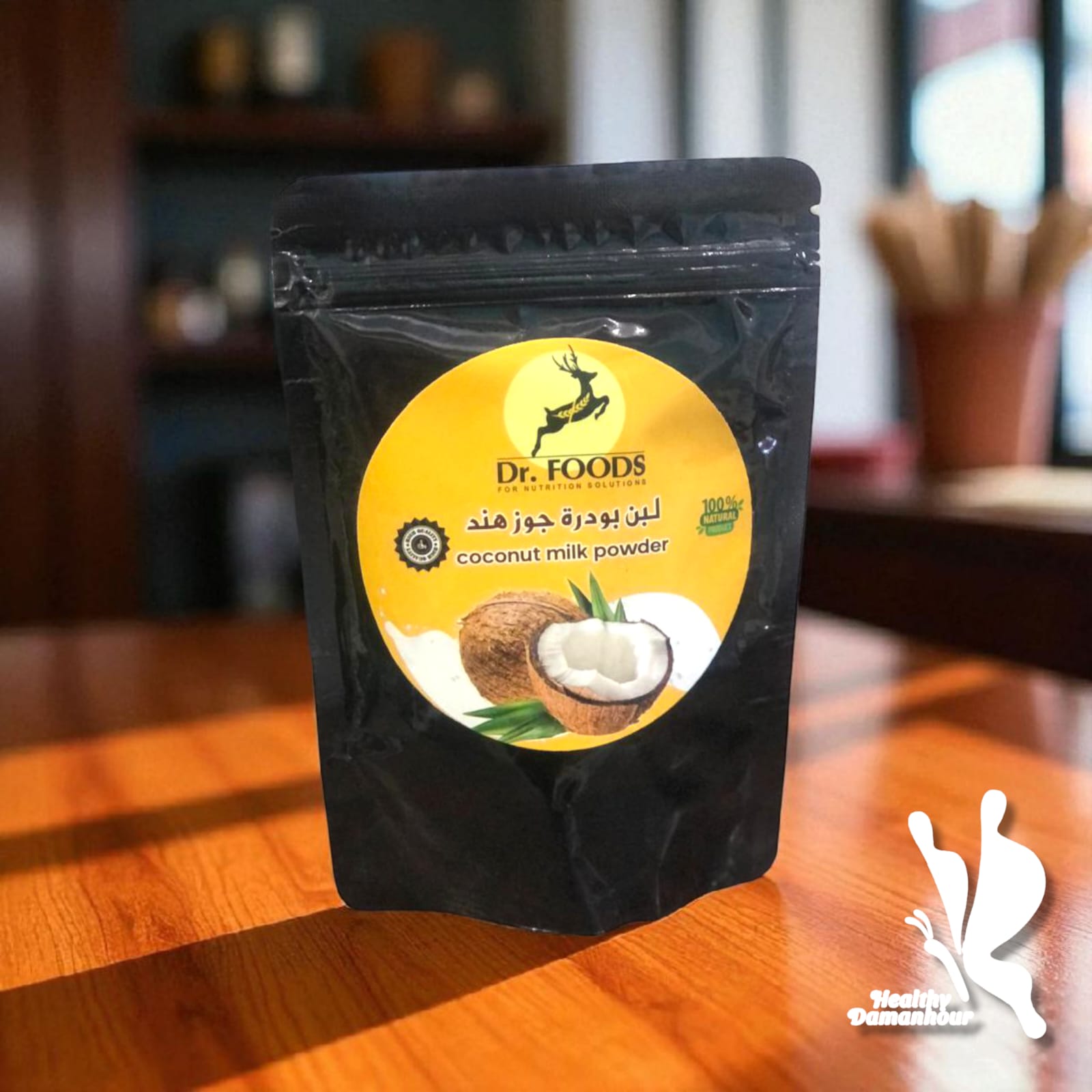 لبن جوز هند بودرة دكتور فوود