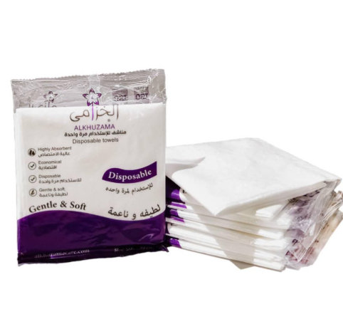 منشفة استخدام مرة واحدة 50*100 - 400 حبة