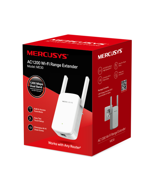 ME30 AC1200 Wi-Fi Range Extender