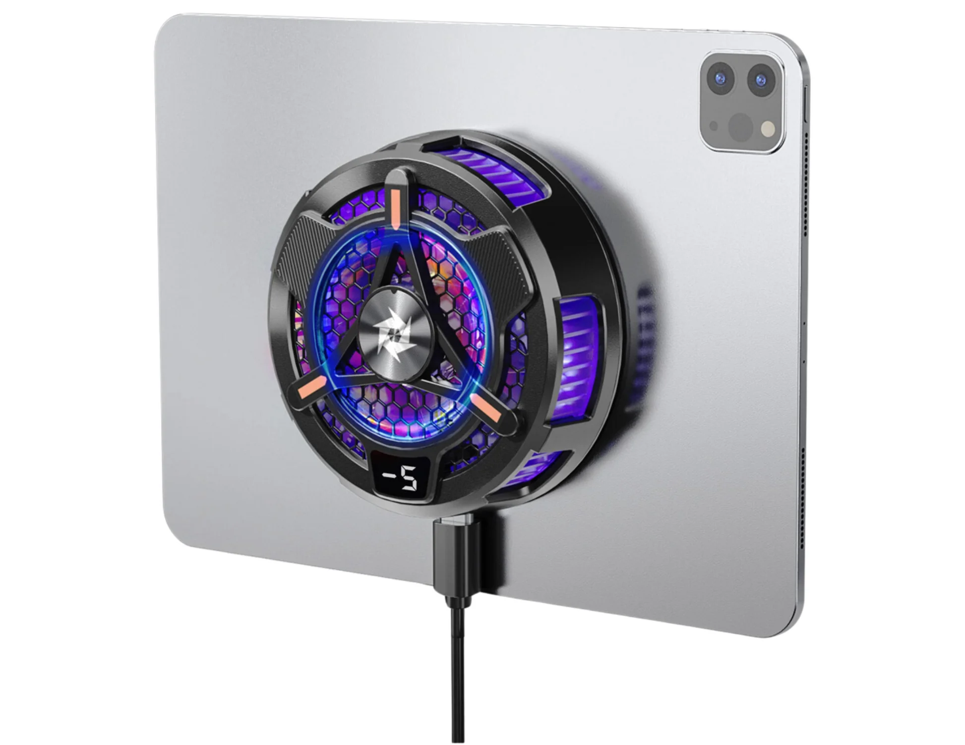 Magnetic iPad Cooler with RGB Lighting (SL-06)