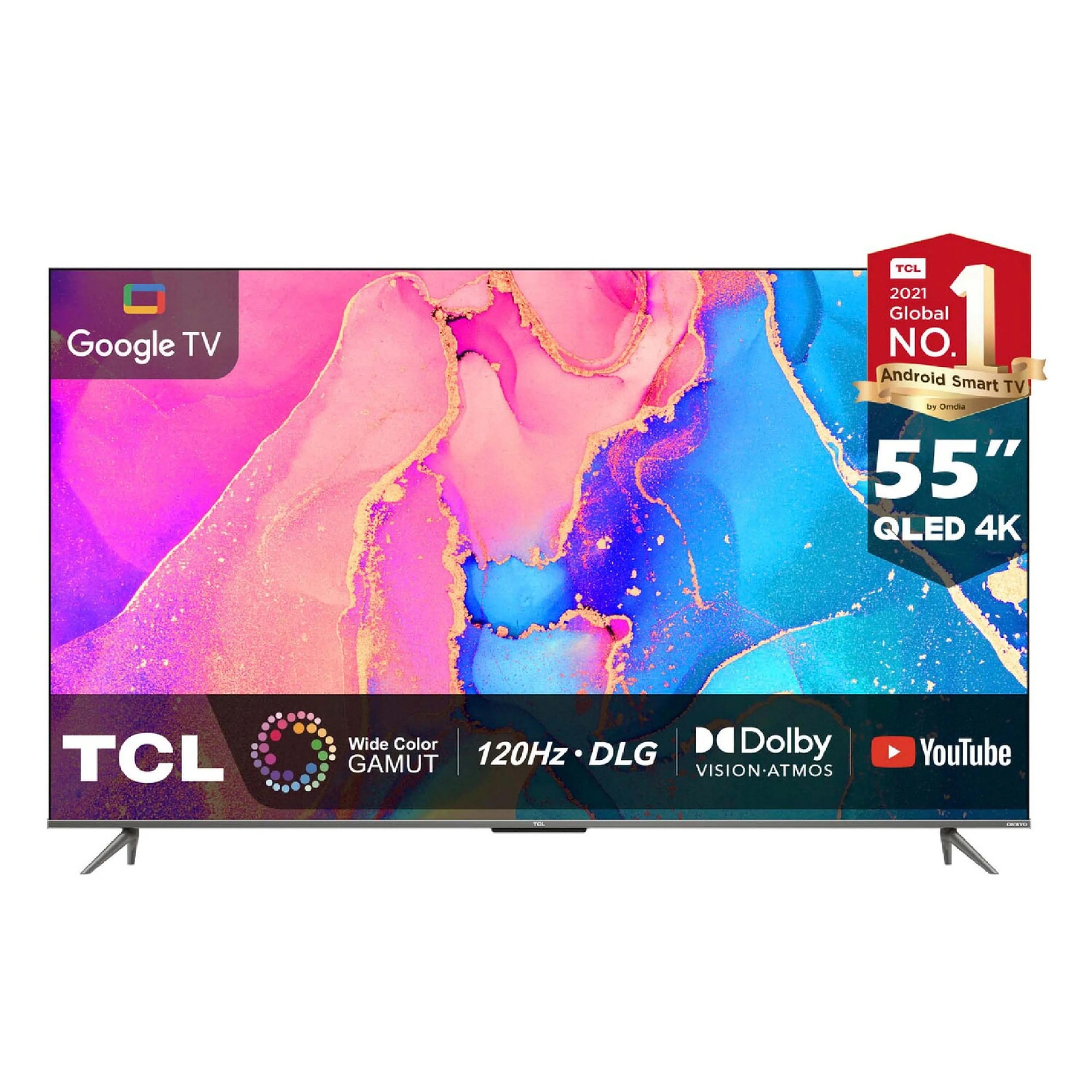 TV TCL 55C635 55” QLED UHD 4K GOOGLE SMART TV