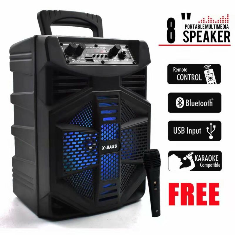 KTS 1090C Karaoke Portable Bluetooth Speaker