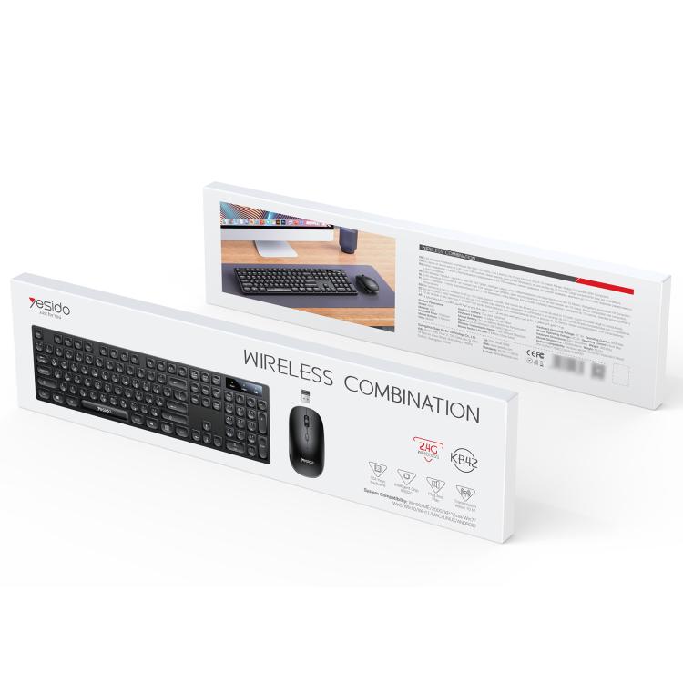 Yesido KB42 Wireless Keyboard & Mouse Set