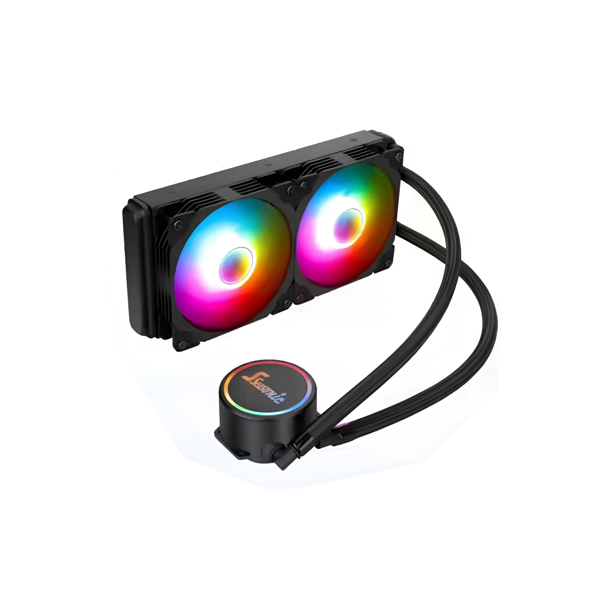 CPU COOLER SEASONIC DS-240G BLACK RAINBOW