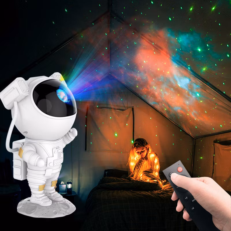 Remote Control Bedroom Astronaut Star Light Spaceman Projection Lamp
