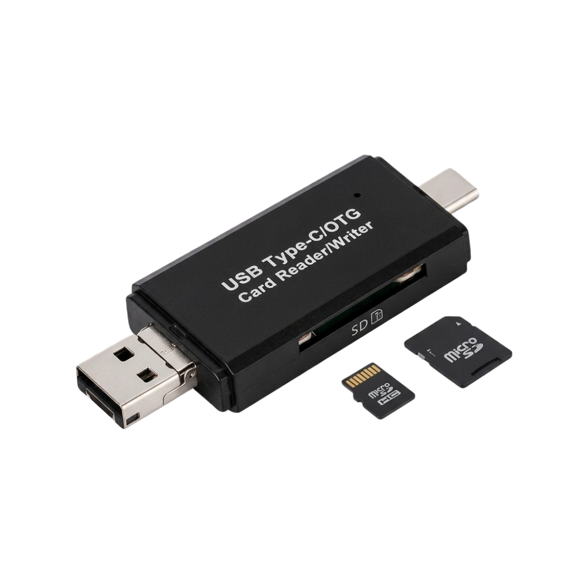 قارئ بطاقة SD USB 3.0 OTG المصغّر USB نوع C قارئ بطاقات Lector SD قارئ بطاقة الذاكرة لقارئ بطاقات Mi