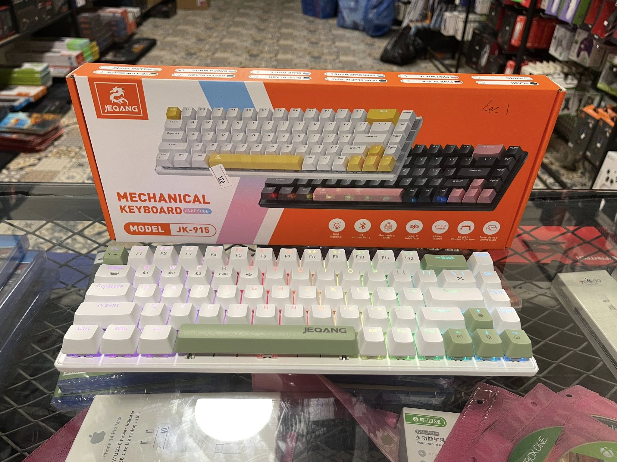 JEQANG JK-915 Wired Mechanical Keyboard