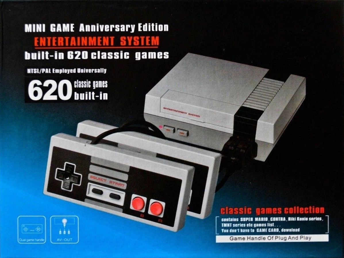 🎮 Mini Game Anniversary Edition – Retro NES Console