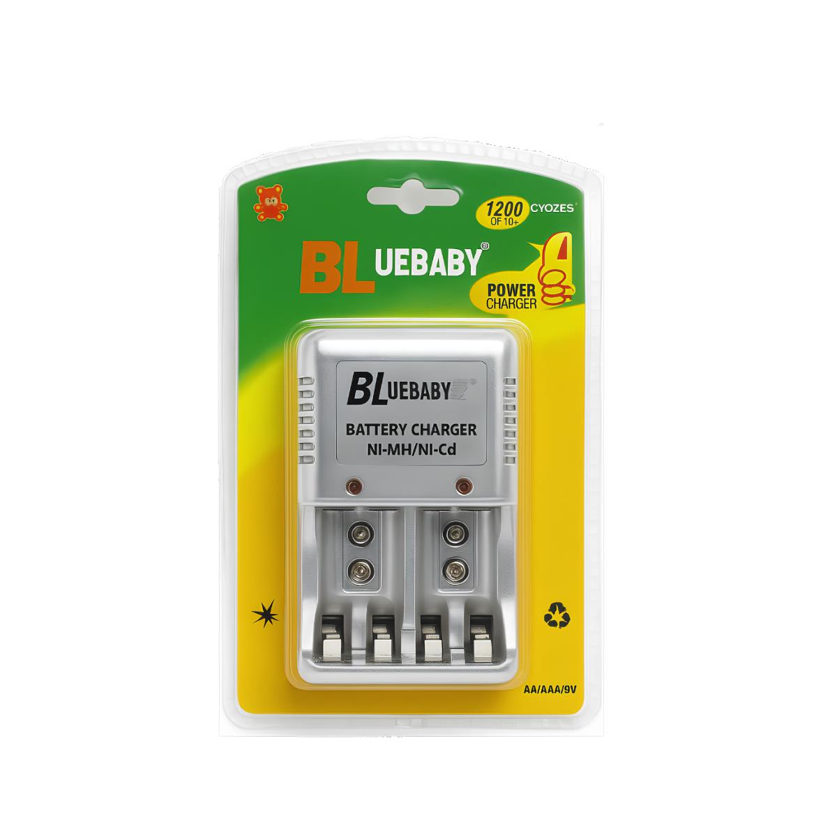 شاحن البطاريات Bluebaby (Ni-MH   Ni Cd 1200)