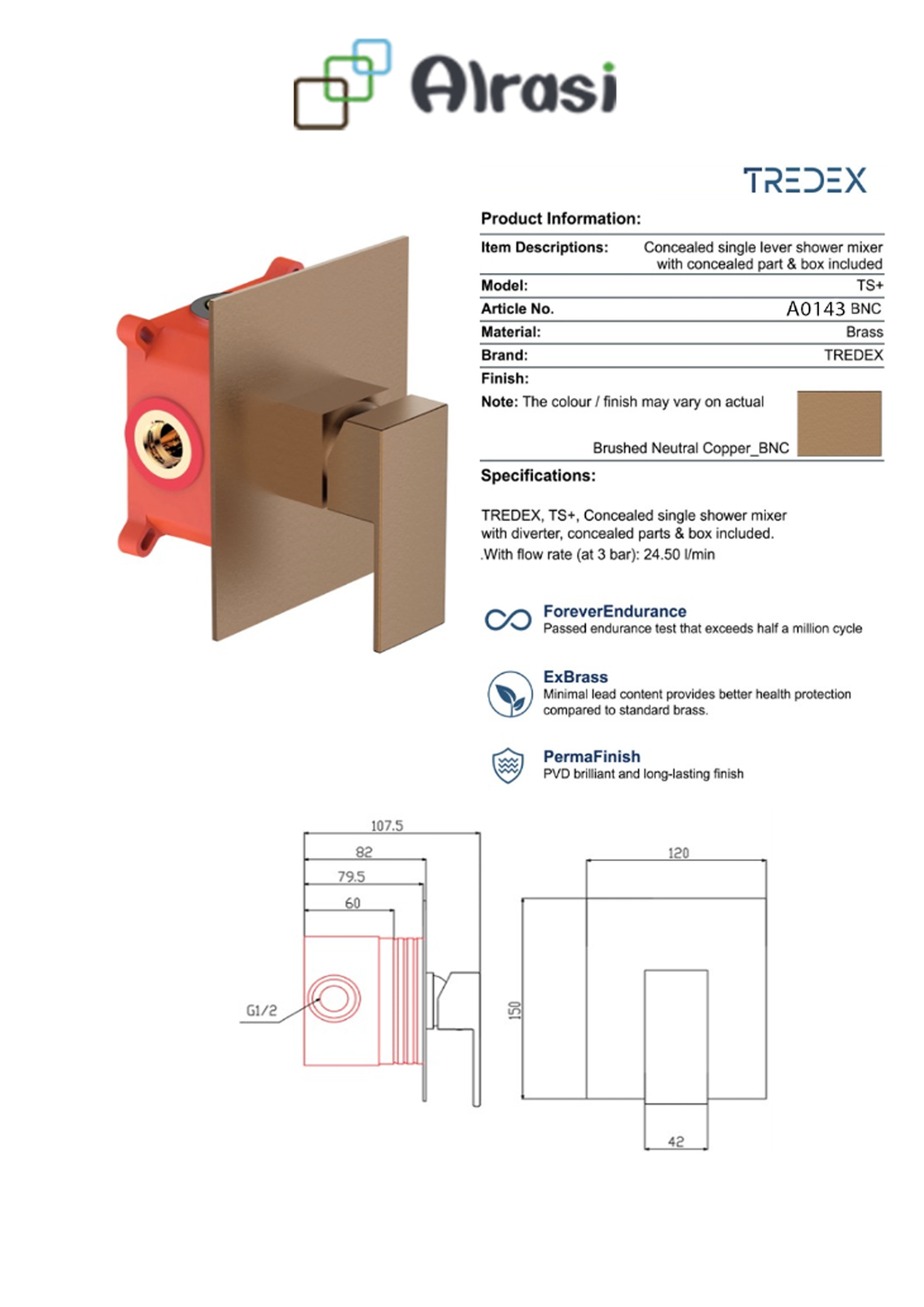A0143BNC As per product information