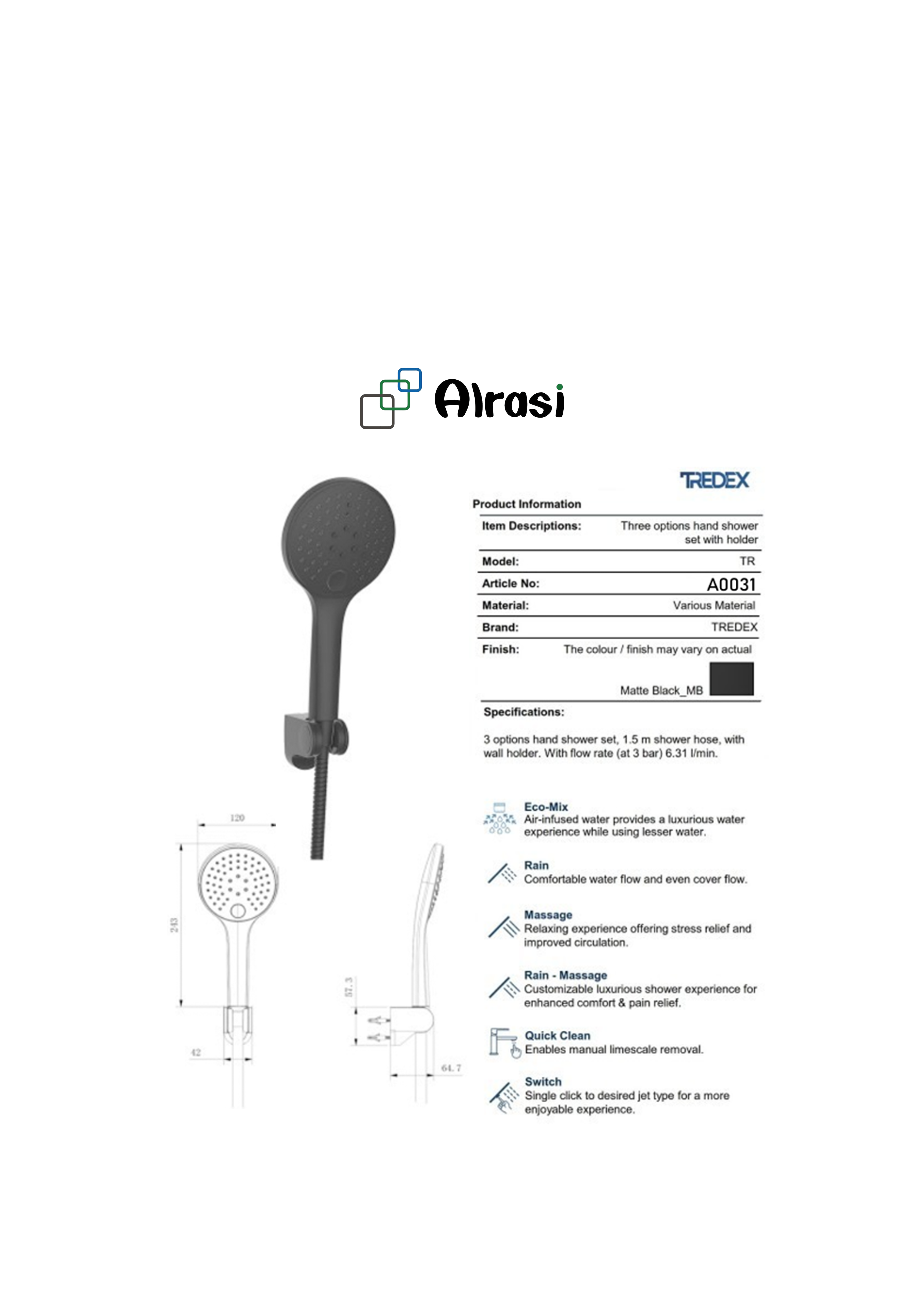 A0031 As per product information
