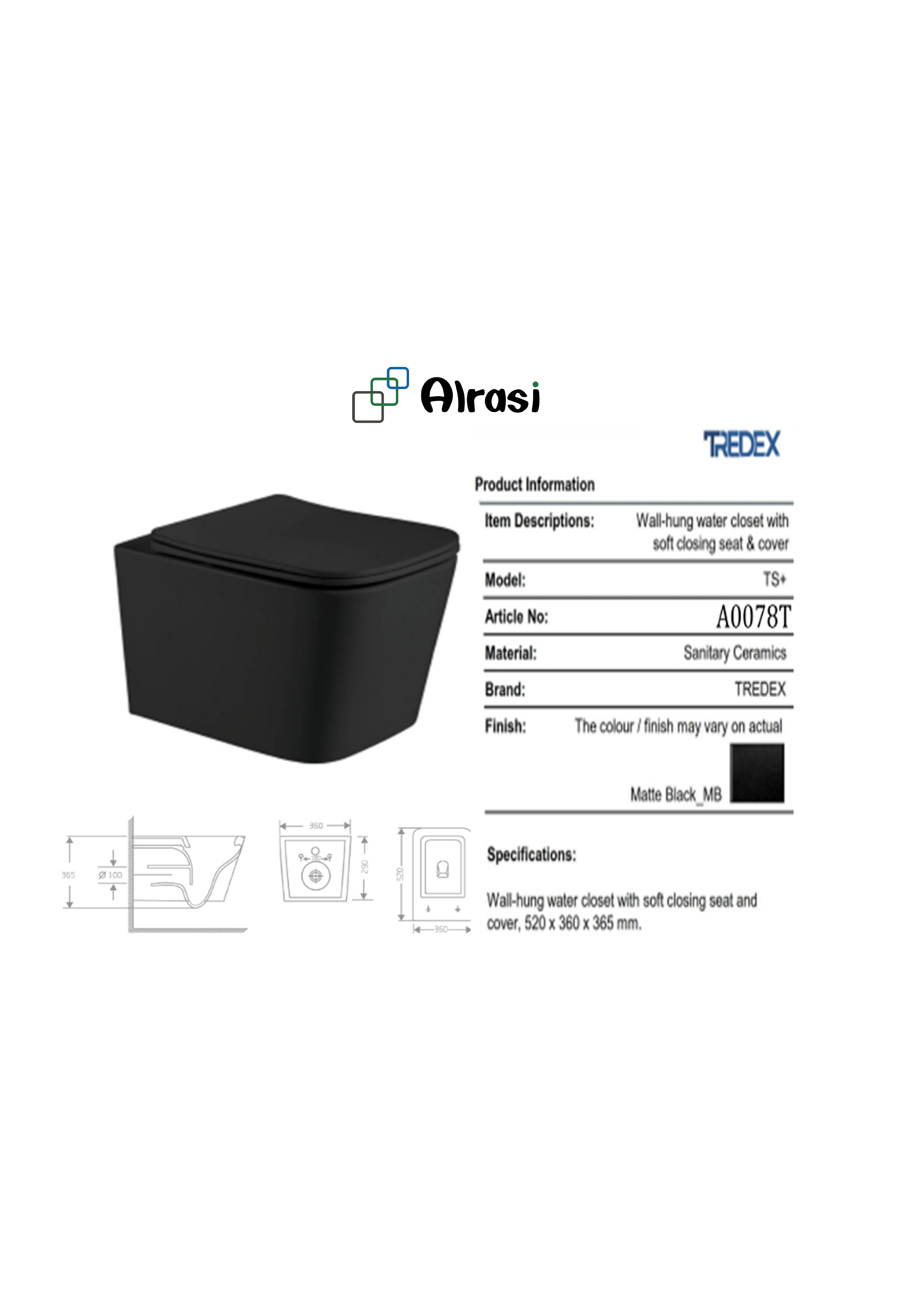 A0078 T As per product information