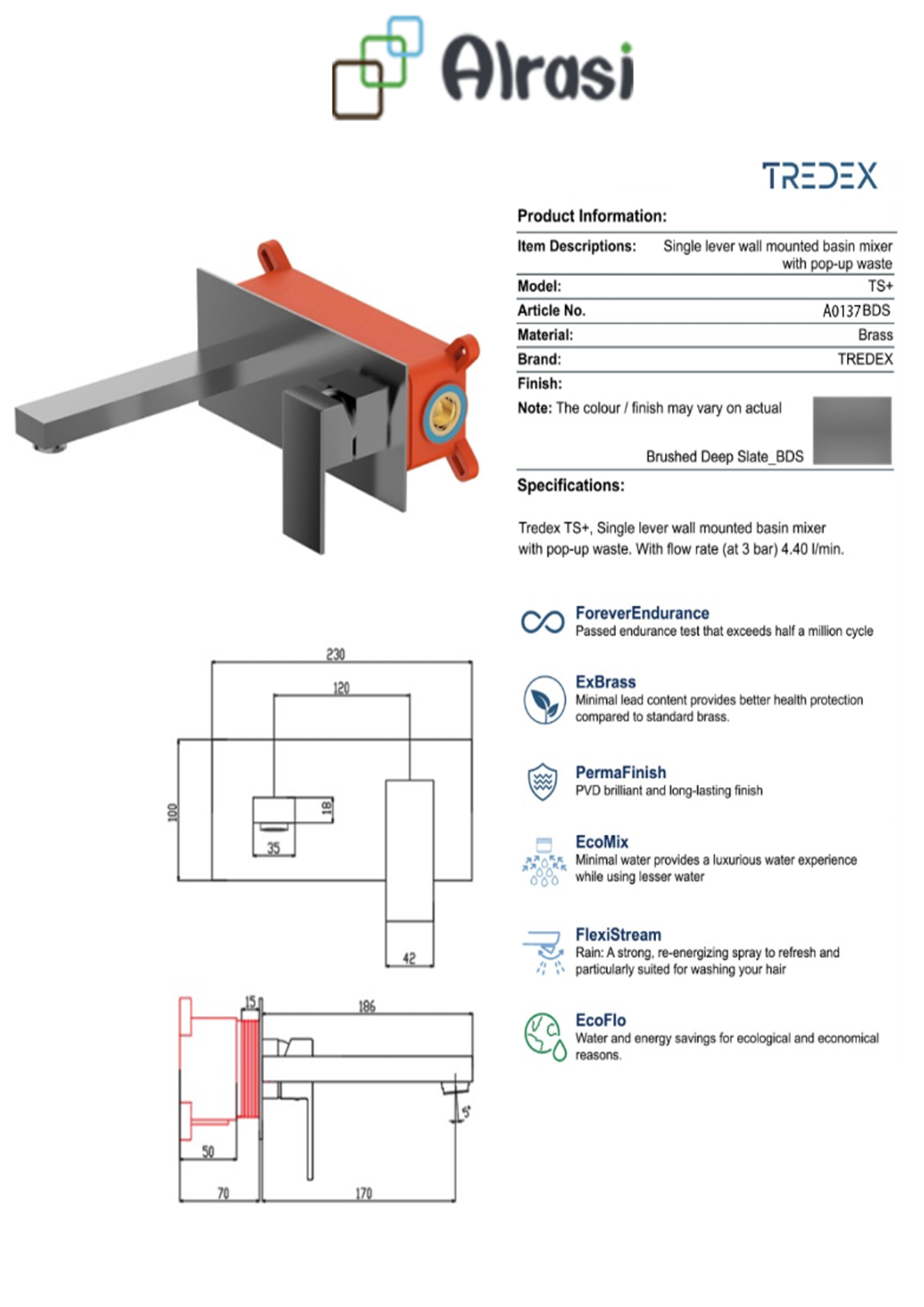 A0137BDS As per product information