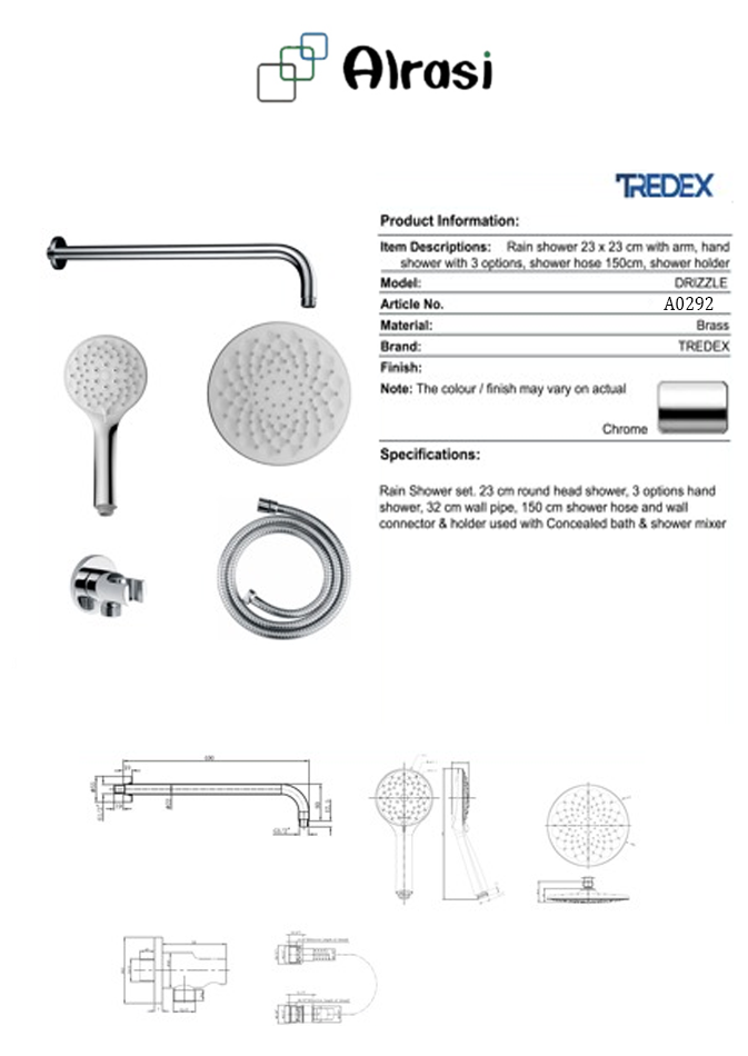 A0292 As per product information