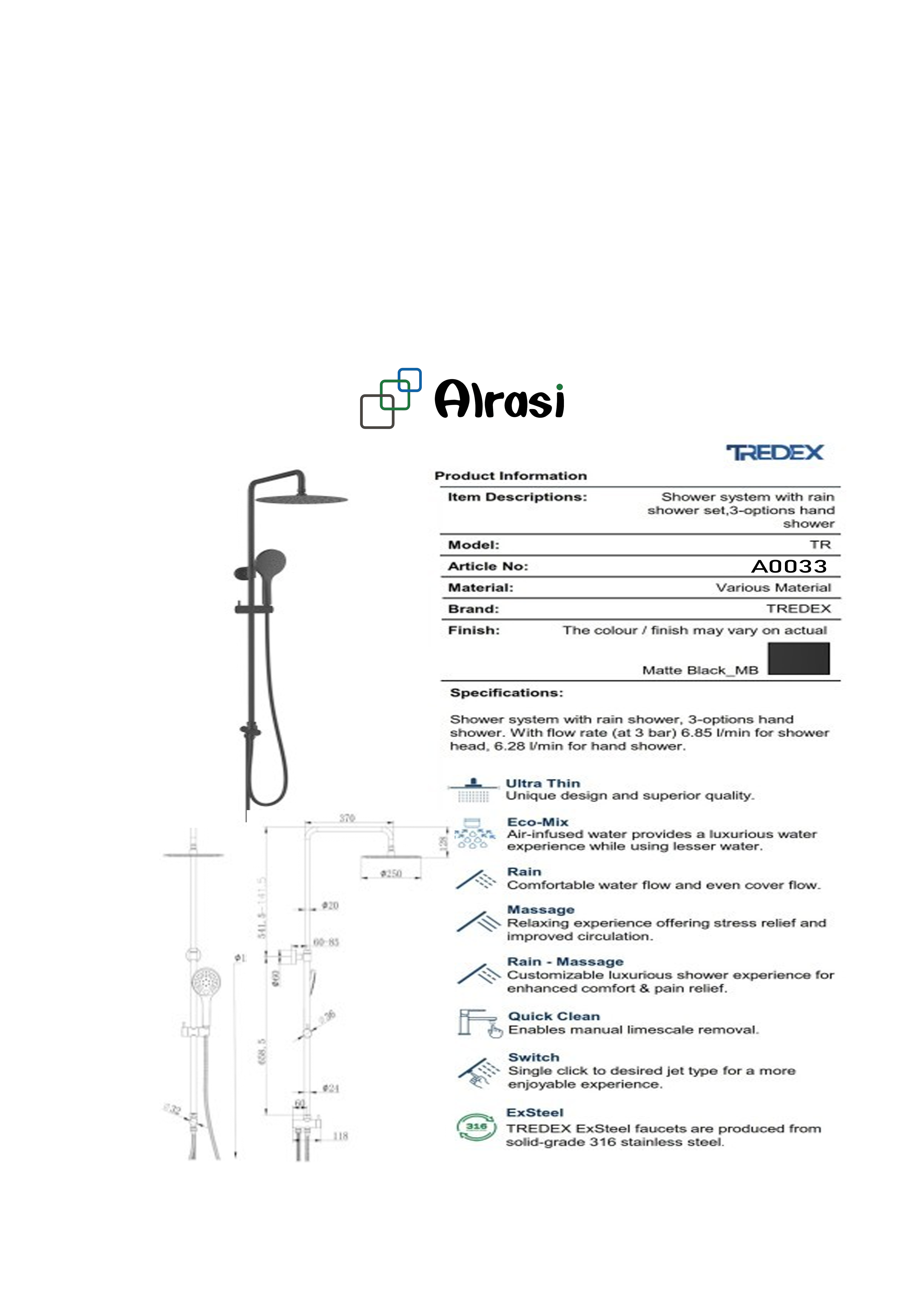 A0033 As per product information