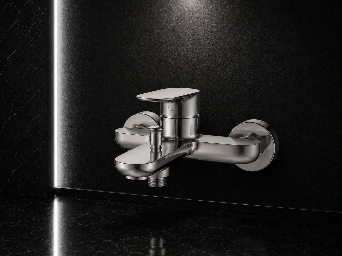 BRUSHED DEEP SLATE TOILET
