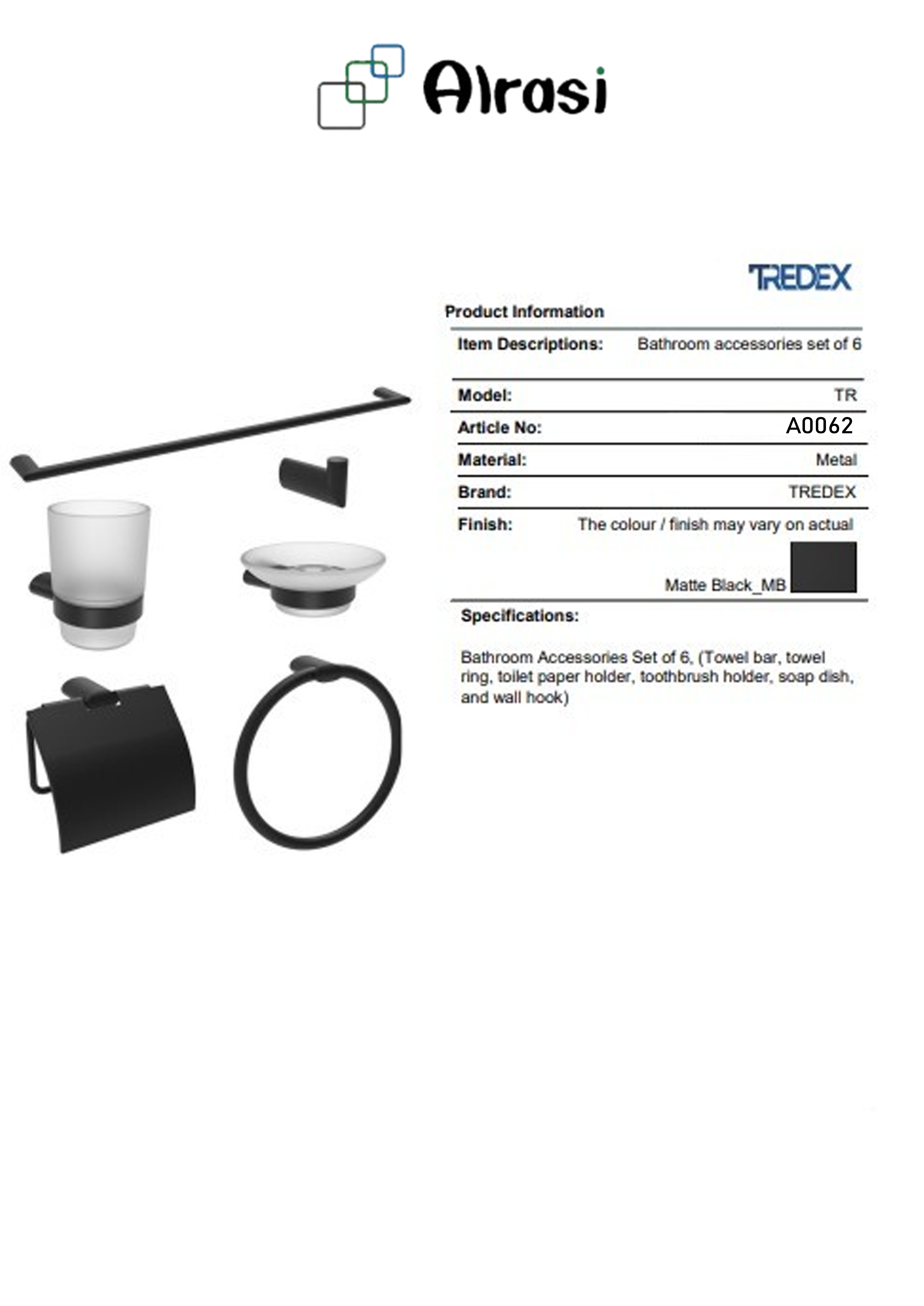 A0062 As per product information