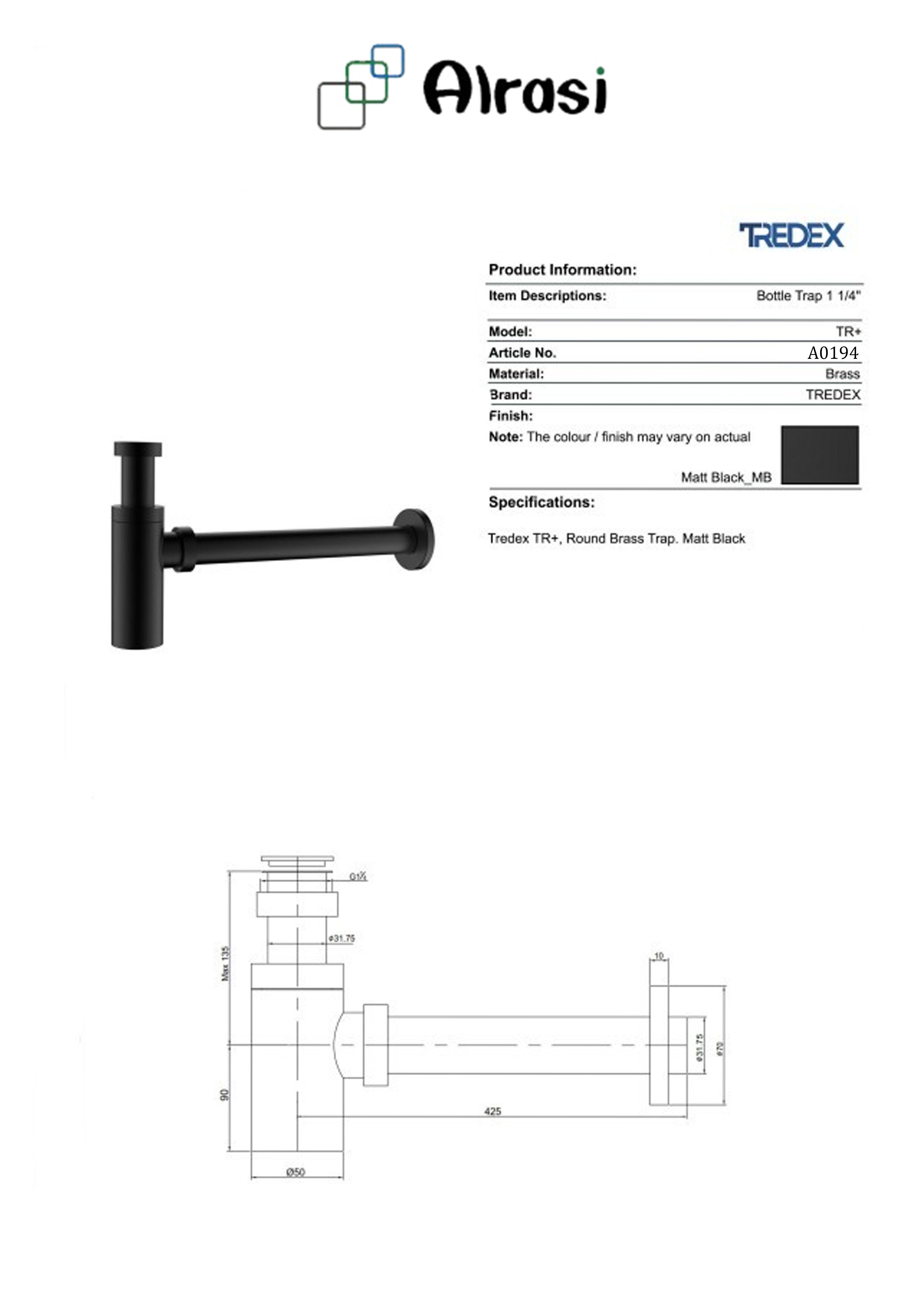 A0194 As per product information