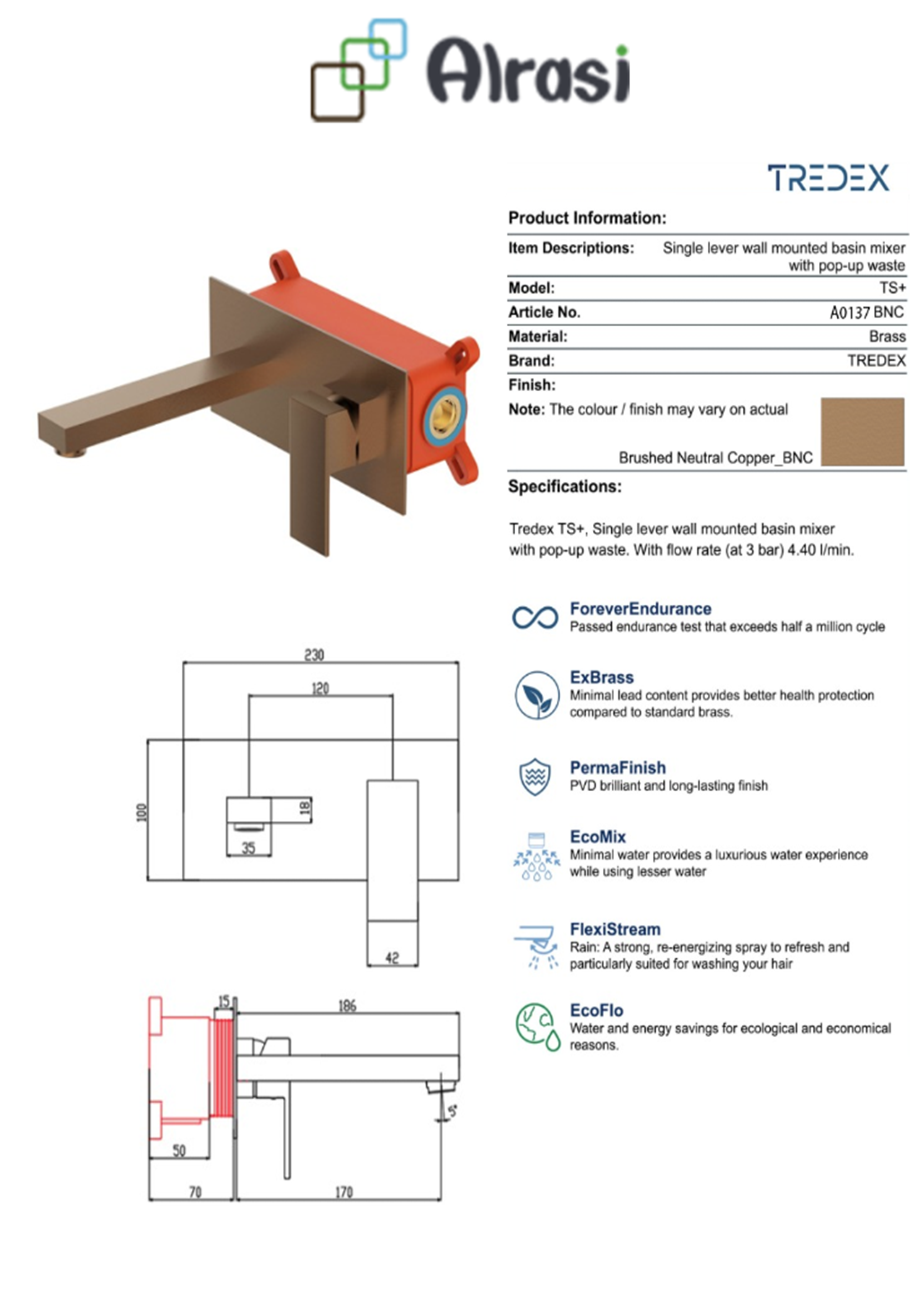 A0137BNC As per product information