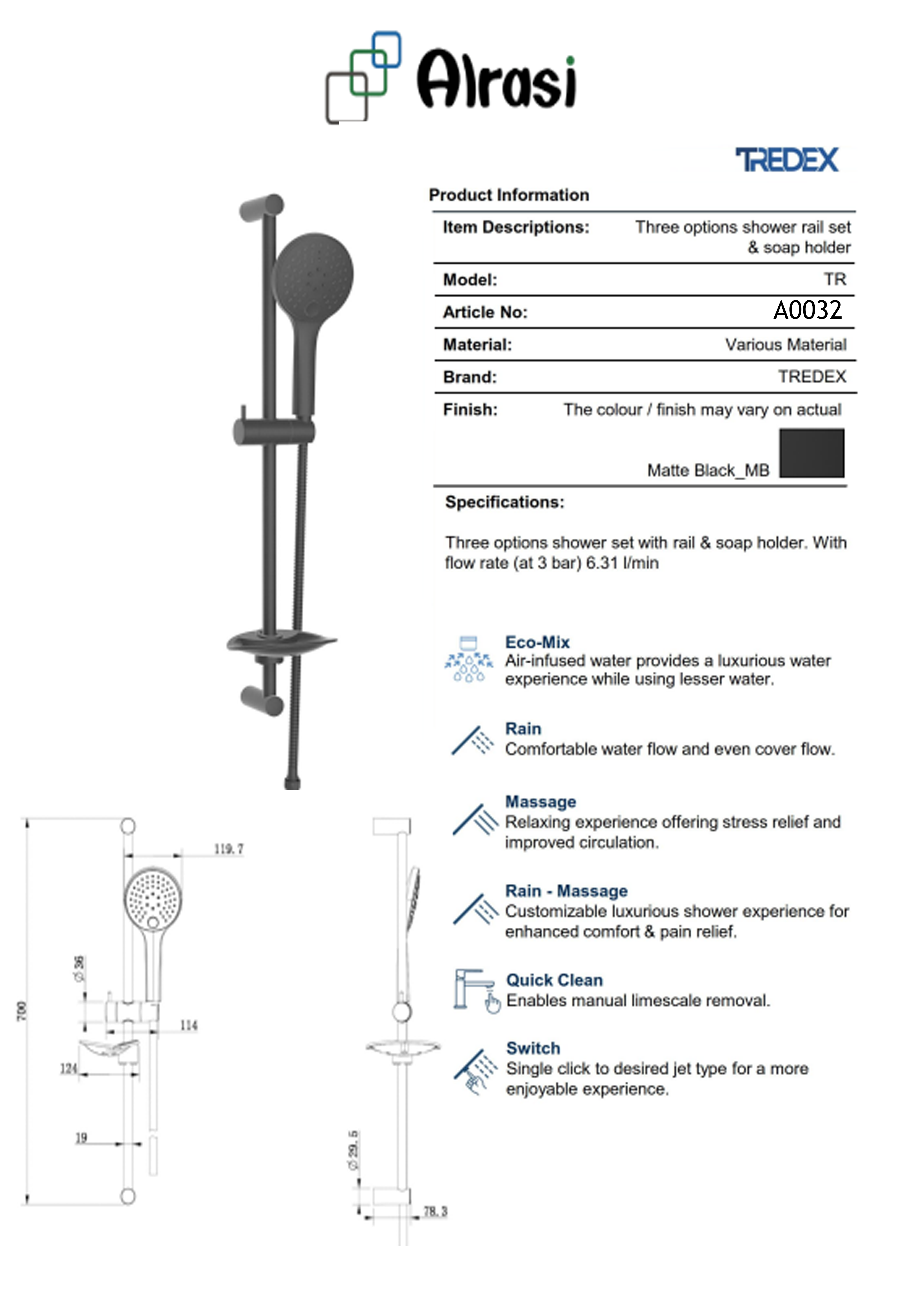 A0032 As per product information