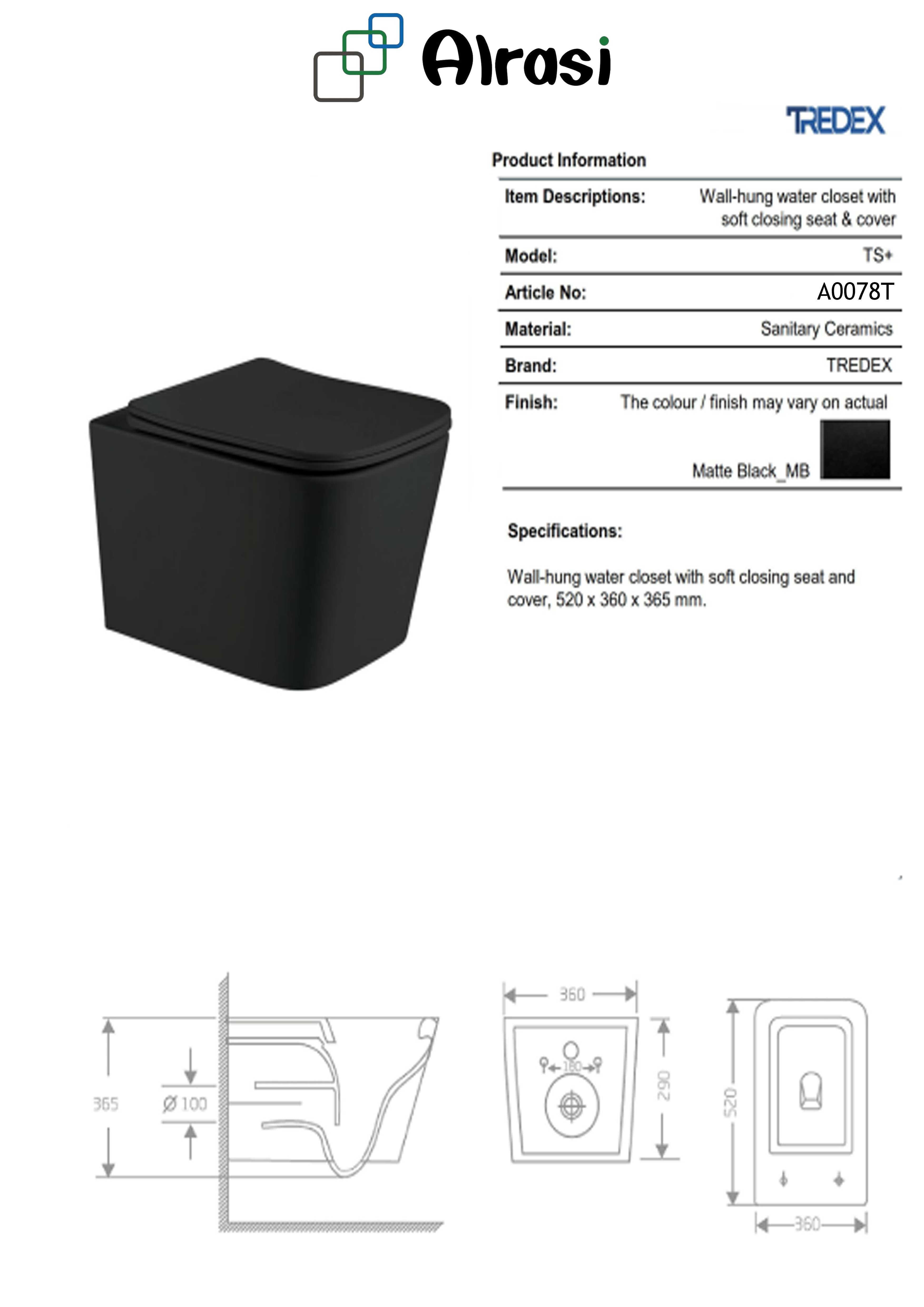 A0078 T As per product information