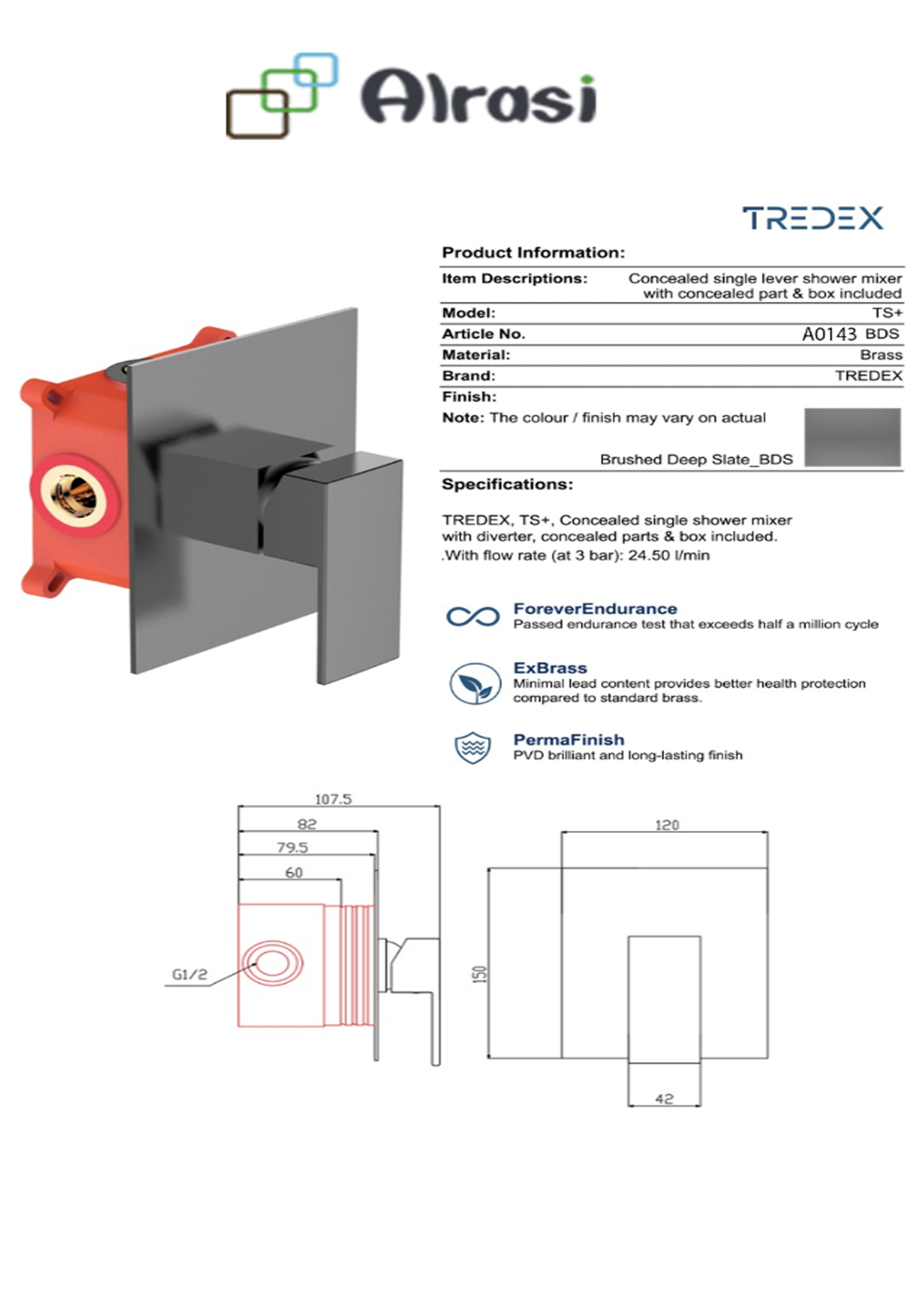 A0143BDS As per product information