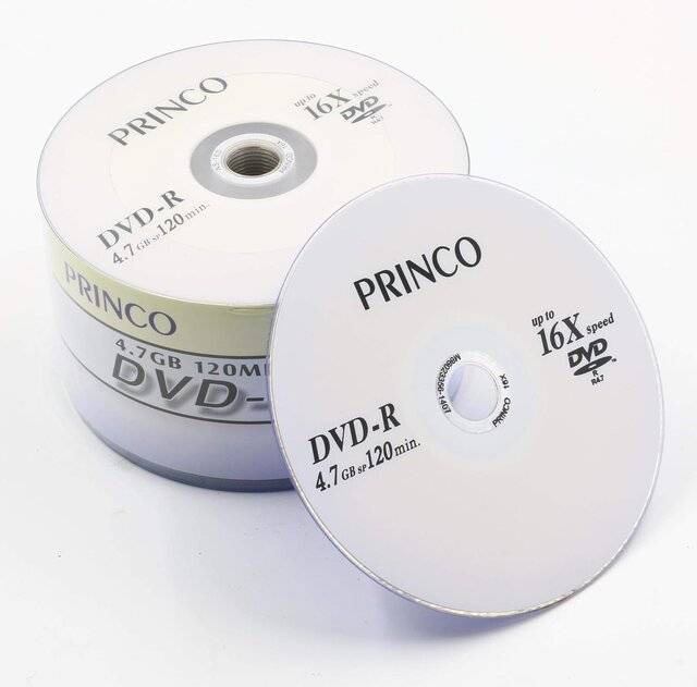 Princo Blank DVD-R 4.7GB (50 pcs Pack) / [16X]