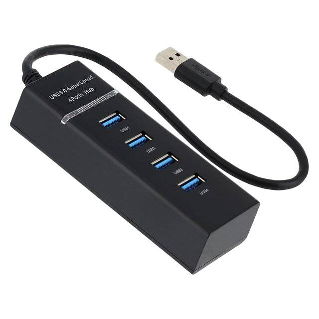 USB 3.0 Hub 4-Ports (30cm)