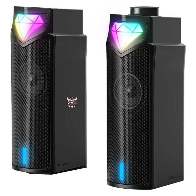 Onikuma L1 RGB Speaker 2-IN-1 (Black)