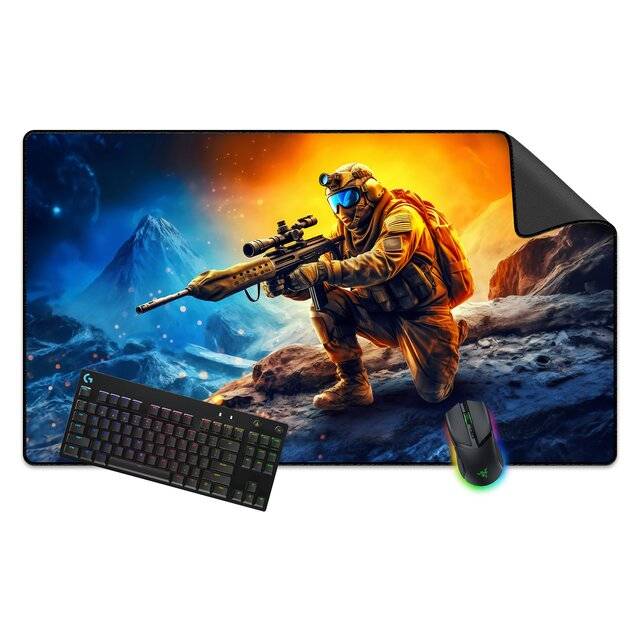 Mouse Pad (800mm x 450mm) : Sniper / 01