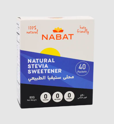 محلى ستيفيا طبيعية 40 ظرف
