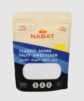 محلى المونك الطبيعي خالي من السعرات 500 غم