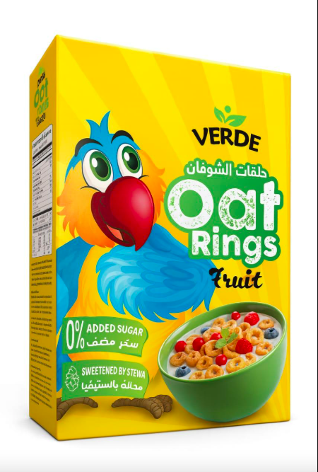 كورن فلكس شوفان بالستيفيا بدون سكر 250 جرام- فواكه