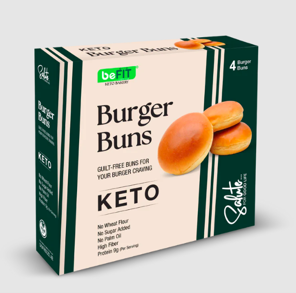 صمون برجر كيتو صحي (4x50 غرام) 200 غرام