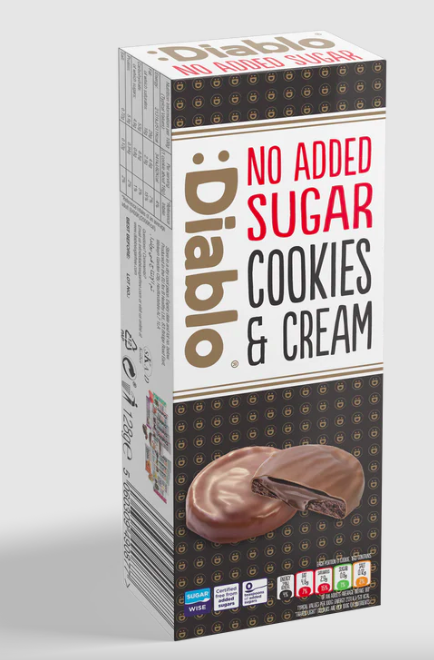 كوكيز وكريمة الشوكولاتة الداكنة (128 غرام)