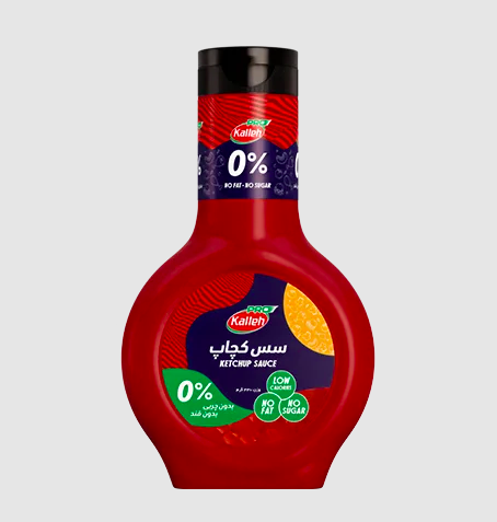 كاتشب خالي من السكر والدهون 330 غم