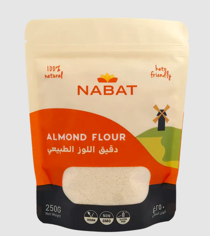 طحين اللوز الطبيعي 250 غم