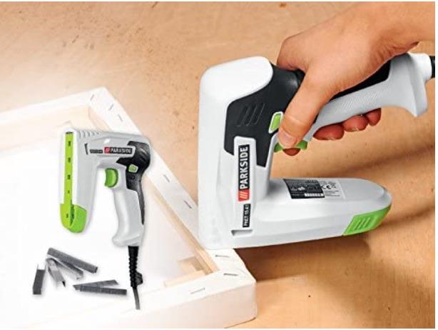 Parkside Electric Nailer/Stapler PHET 15 B1 Compatible with standard accessories when you need to to