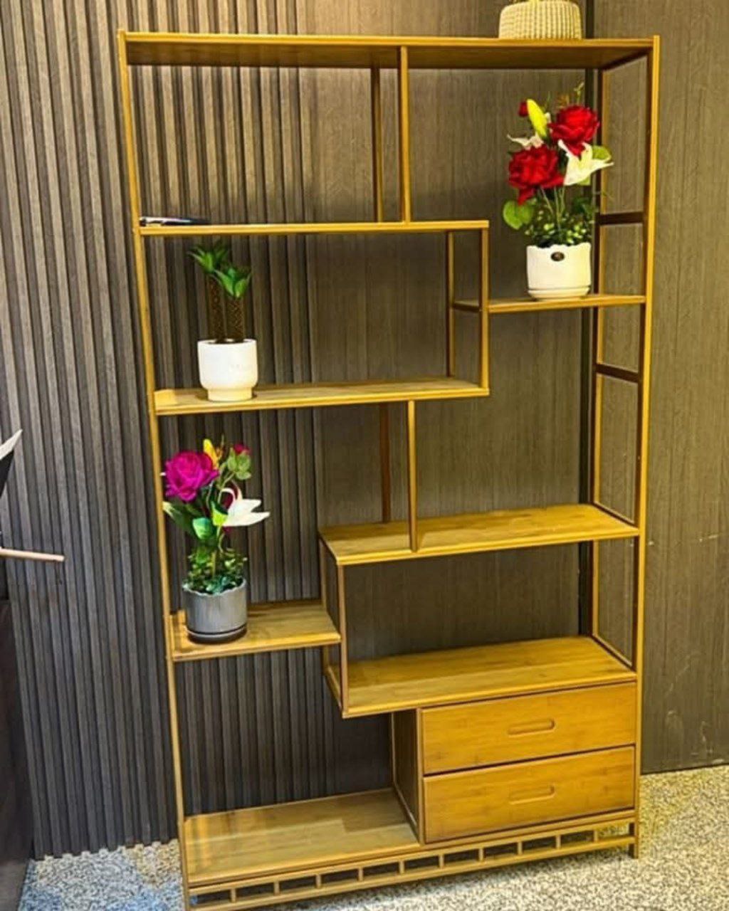 مكتبه خشب (بامبو)