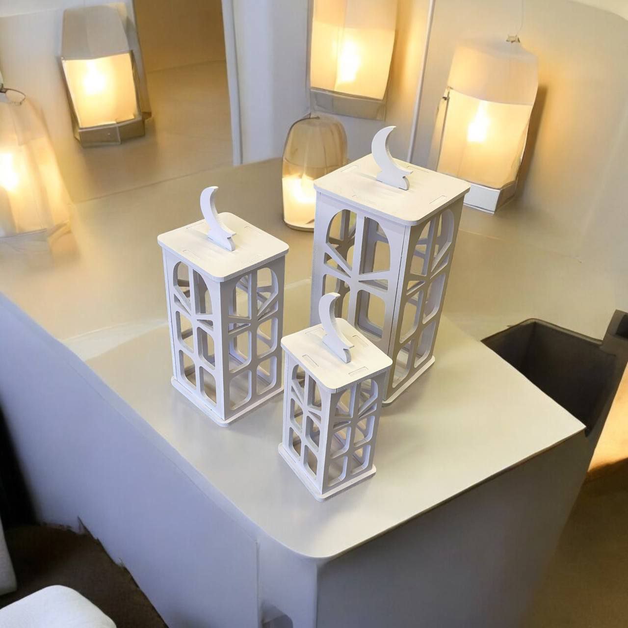 سيت فوانيس فوم ابيض