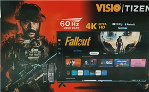تلفزيون VISIO شاشة 4K ULTRA بحجم 75 بوصة المدعومة بنظام تشغيل Tizen Samsung الذكي