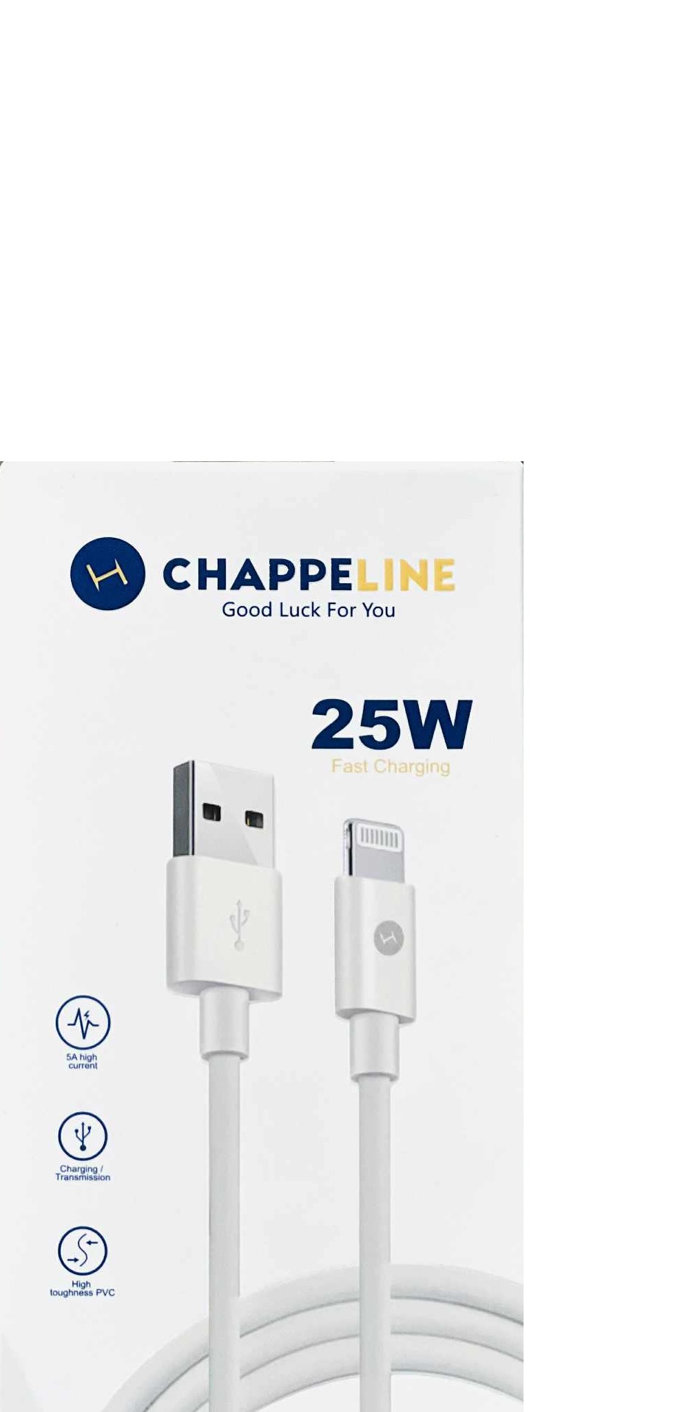 1m USB iPhone Cable  Data Charging CA32 CHAPPELINE