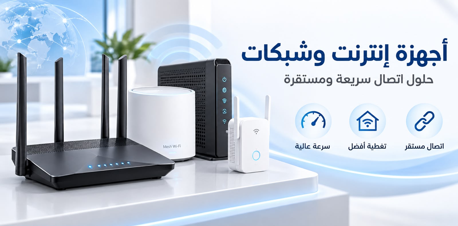 أجهزة الإنترنت والشبكات